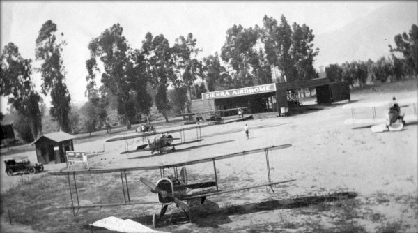 Sierra Airdrome 1920 (Pasadena Digital History Collaboration)
